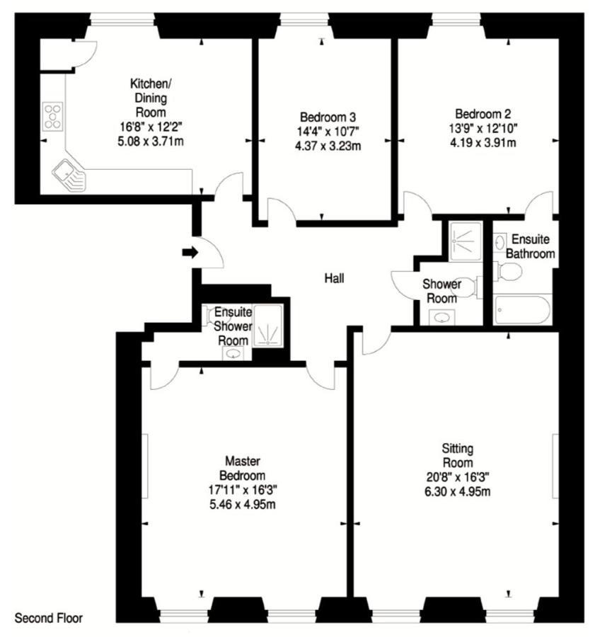 Edinburgh Castle Suite - The Edinburgh Address Kültér fotó
